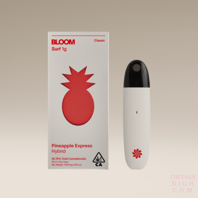 Pineapple Express Classic Surf 1000mg All-In-One Vape Pen by Bloom obtain high